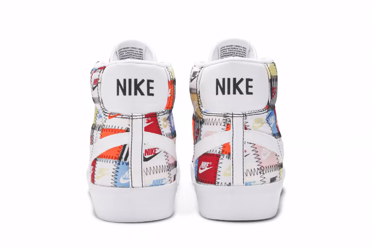 Nike Blazer Mid Patchwork, view 7