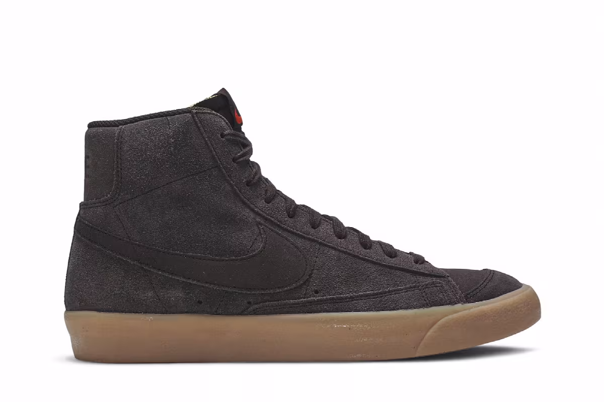 Nike Blazer Mid 77 Suede Velvet Brown, view 2