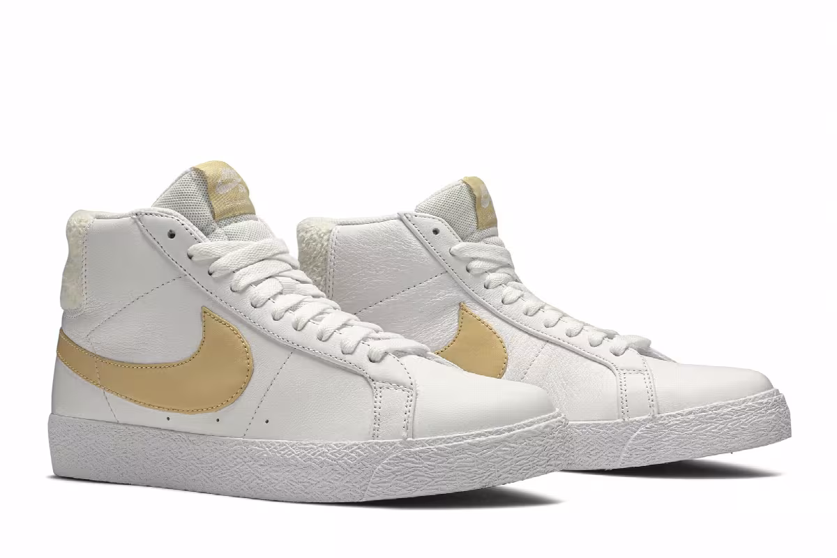 Nike Blazer Mid SB Core Gold, view 9
