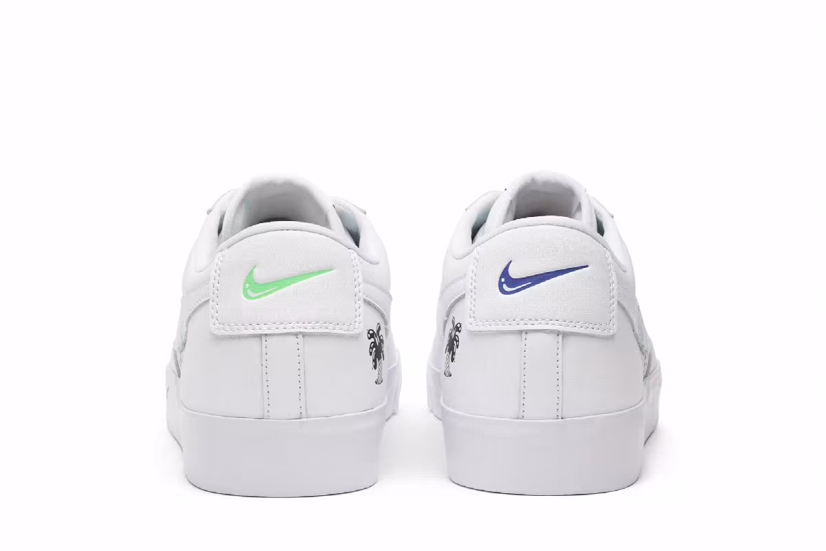 Steven Harrington x Nike Blazer Low Flyleather QS Earth Day, view 7