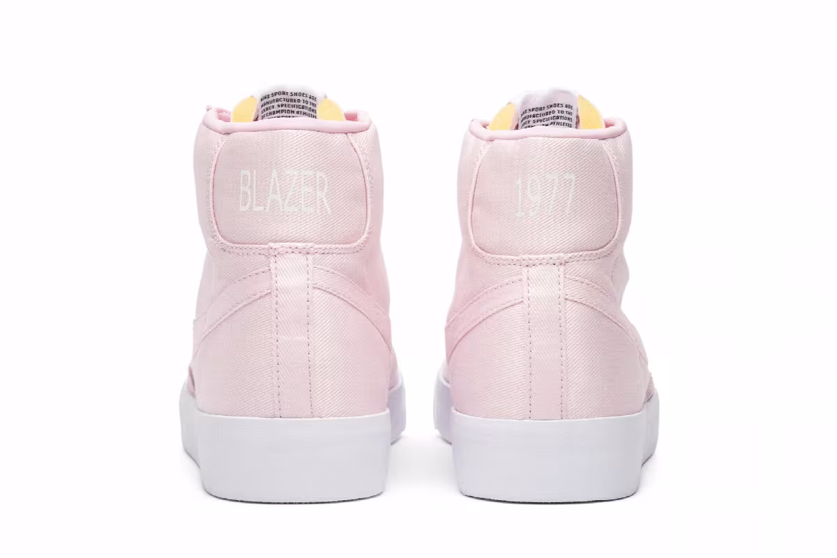 Nike Blazer Mid Pink Foam, view 7