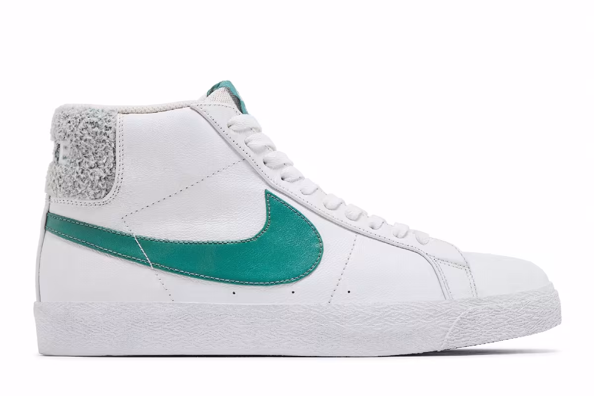 Nike Zoom Blazer Mid Premium SB Bicoastal Green, view 2