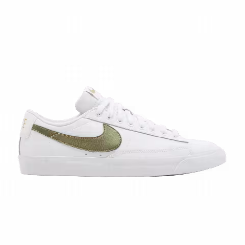 Nike Blazer Low Premium 'White Metallic Gold'