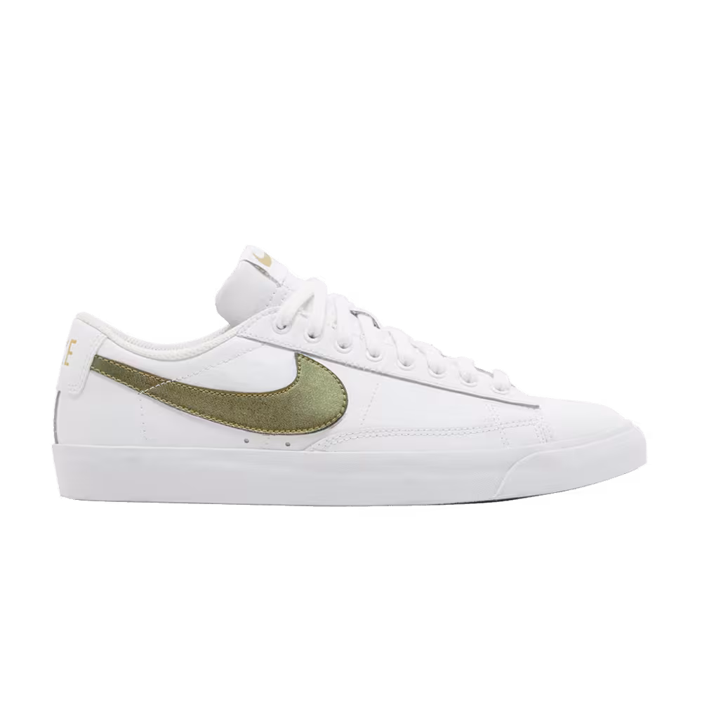 Nike Blazer Low Premium White Metallic Gold