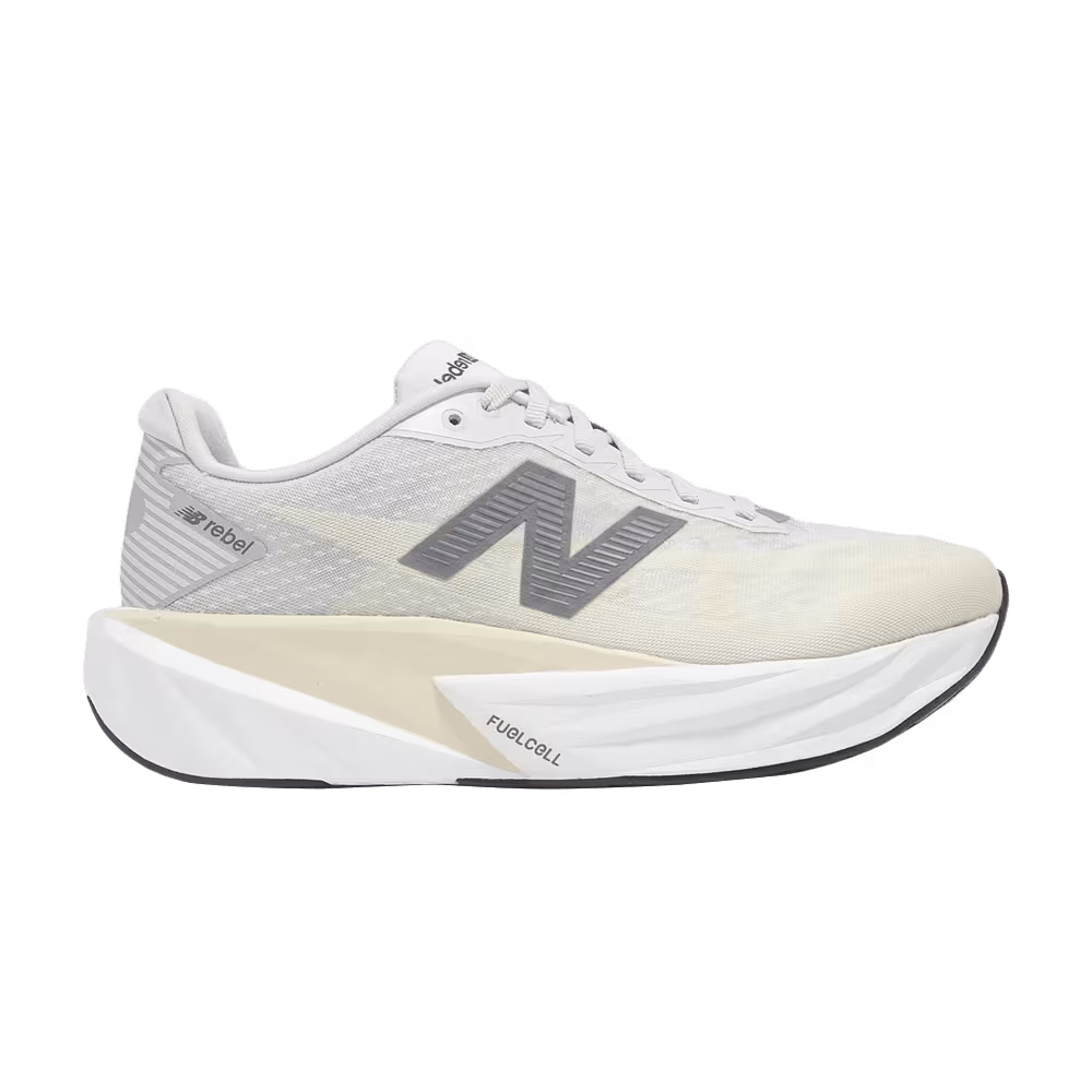 New Balance Fuelcell Rebel V5 2E Wide Grey Matter Linen White