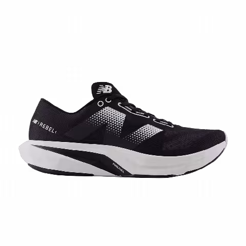 New Balance FuelCell Rebel v4 2E Wide 'Black White'