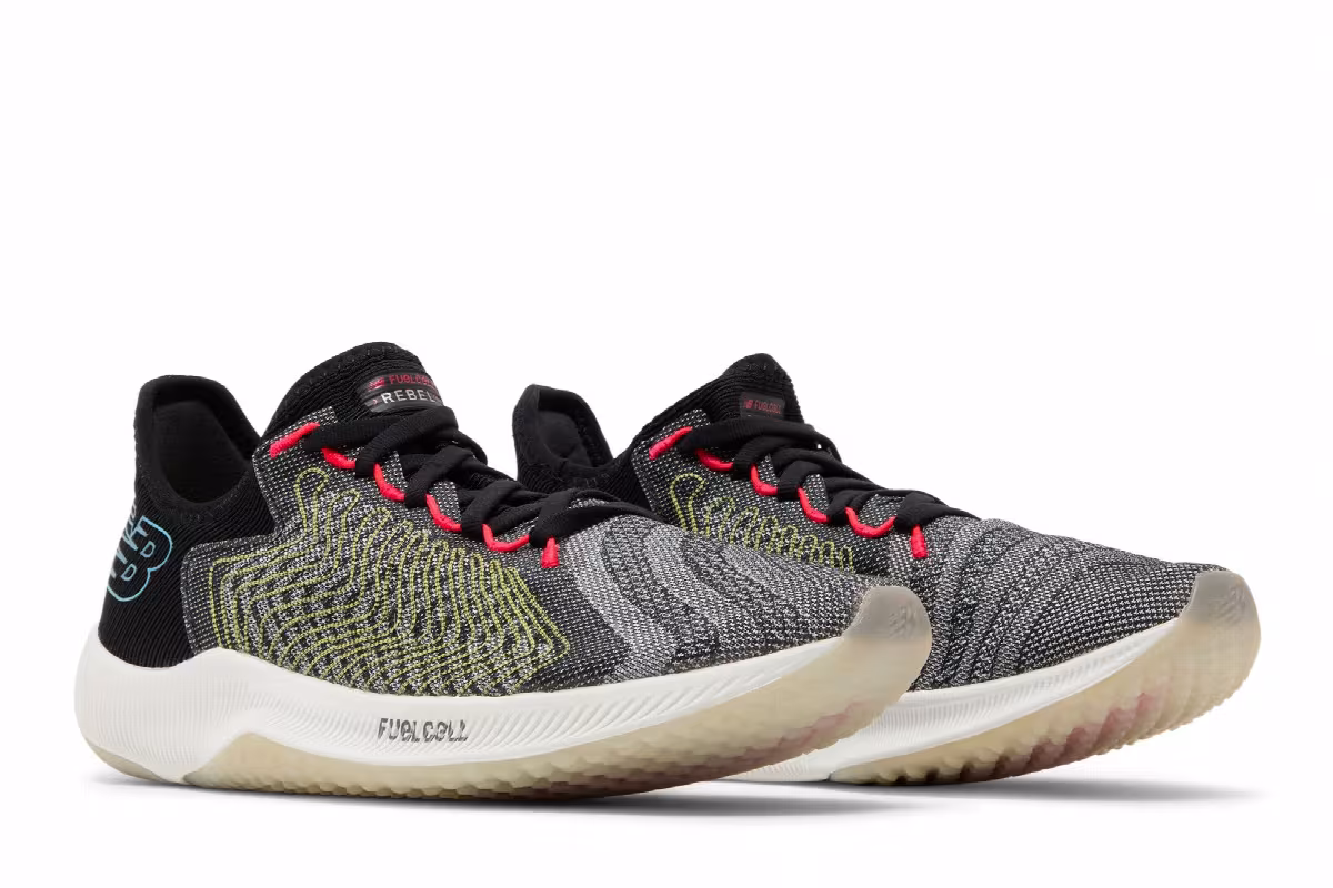 New Balance FuelCell Rebel Grey Black, view 9