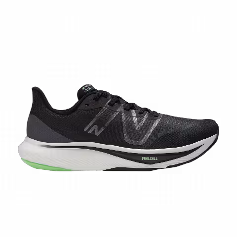 New Balance FuelCell Rebel v3 2E Wide 'Black Vibrant Spring'