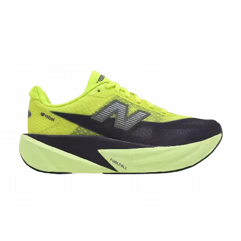 New Balance Wmns Fuelcell Rebel V5 D Wide 'Yellow Black'