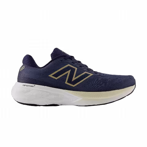 New Balance Fresh Foam X 880 V15 2E Wide 'Navy Yellow'