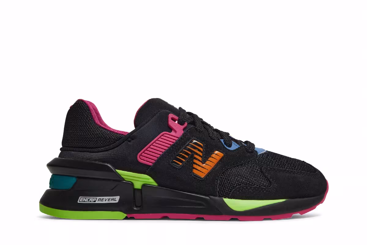New Balance 997 Sport Black Multi-Color, view 2
