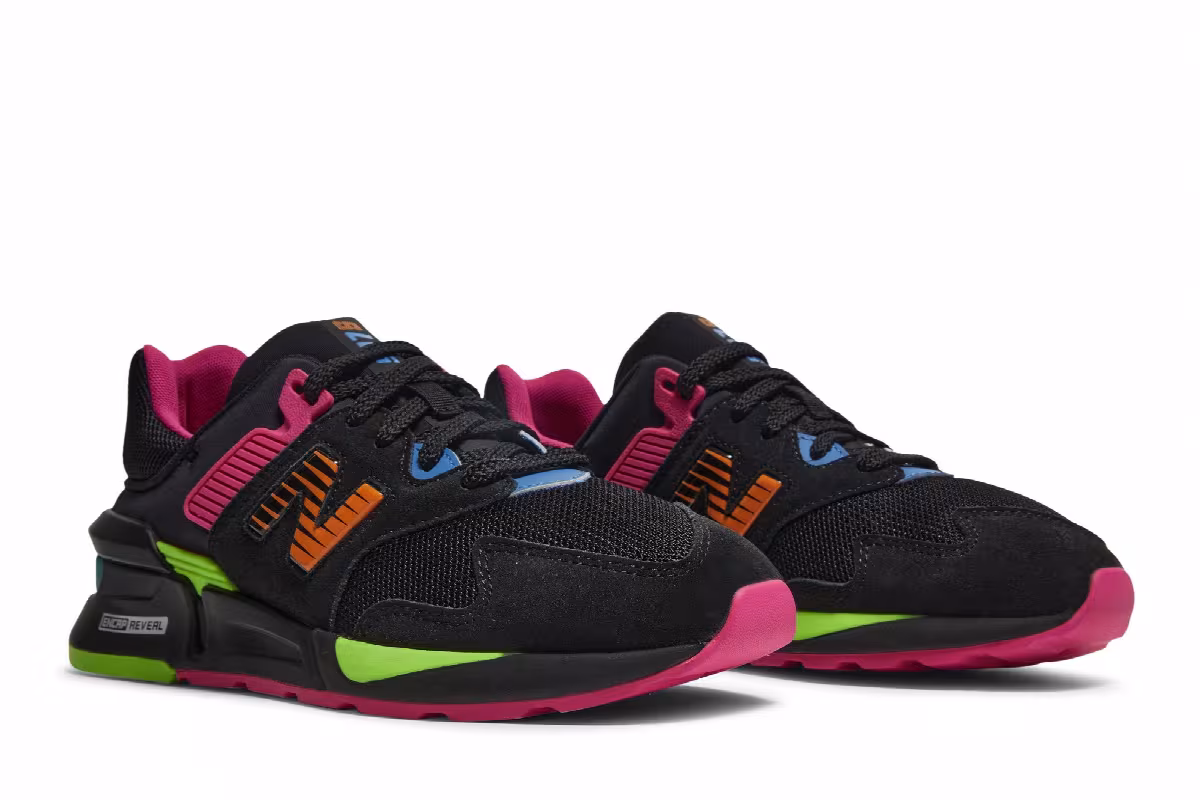 New Balance 997 Sport Black Multi-Color, view 9