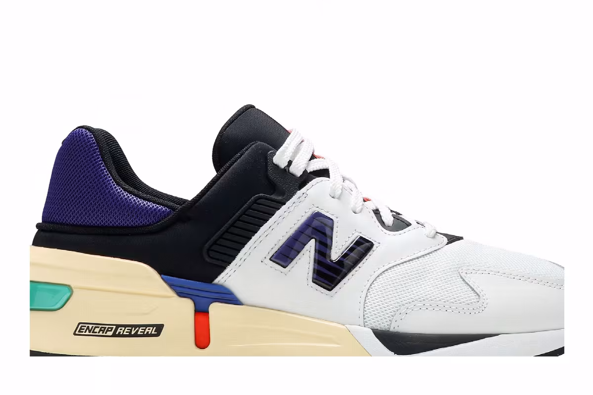 New Balance 997 Sport Munsell White Blue, view 3