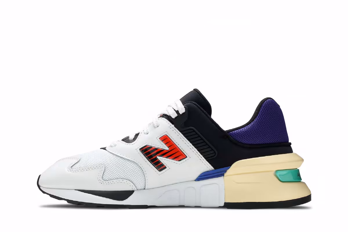 New Balance 997 Sport Munsell White Blue, view 4