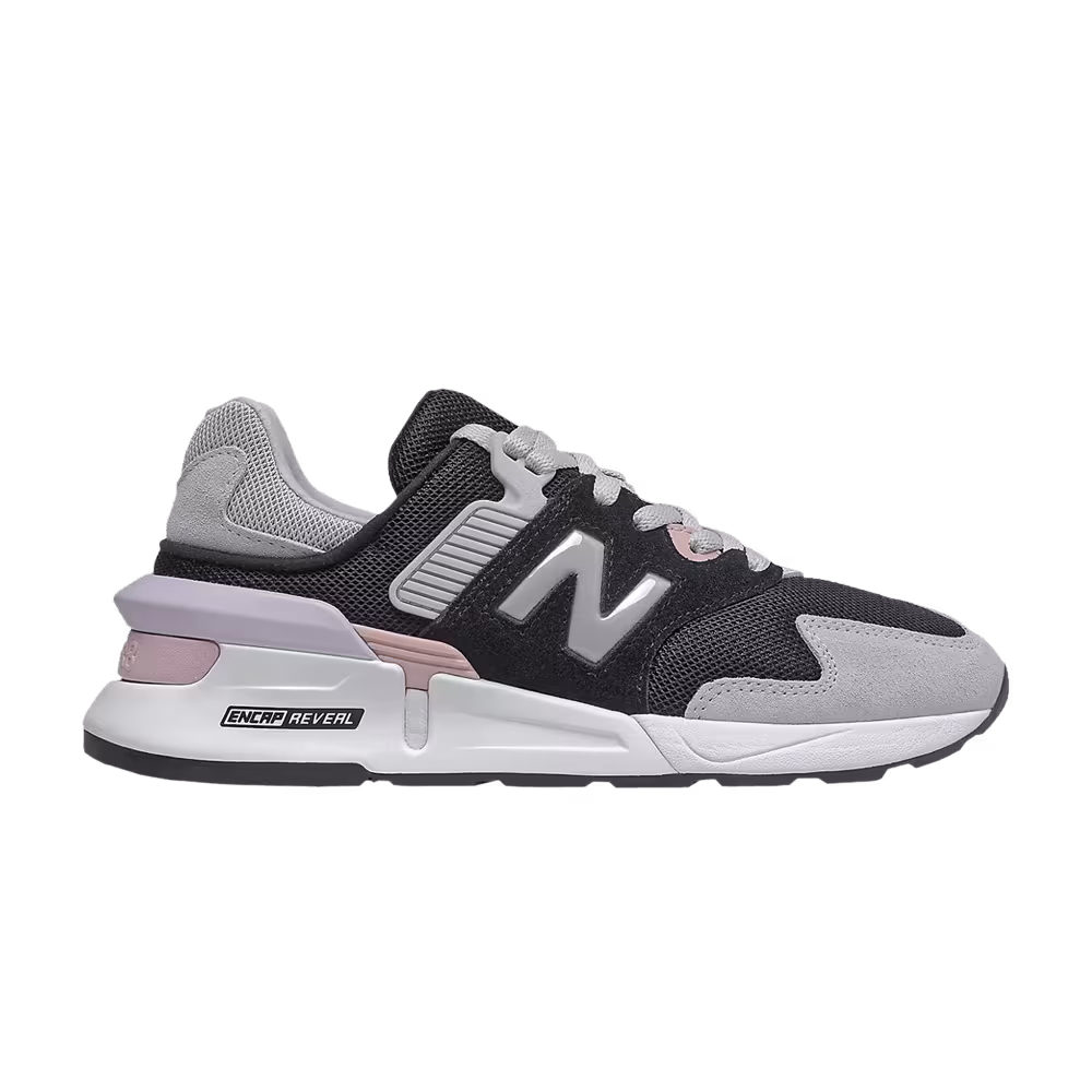 New Balance Women's 997 Sport Black Space Pink