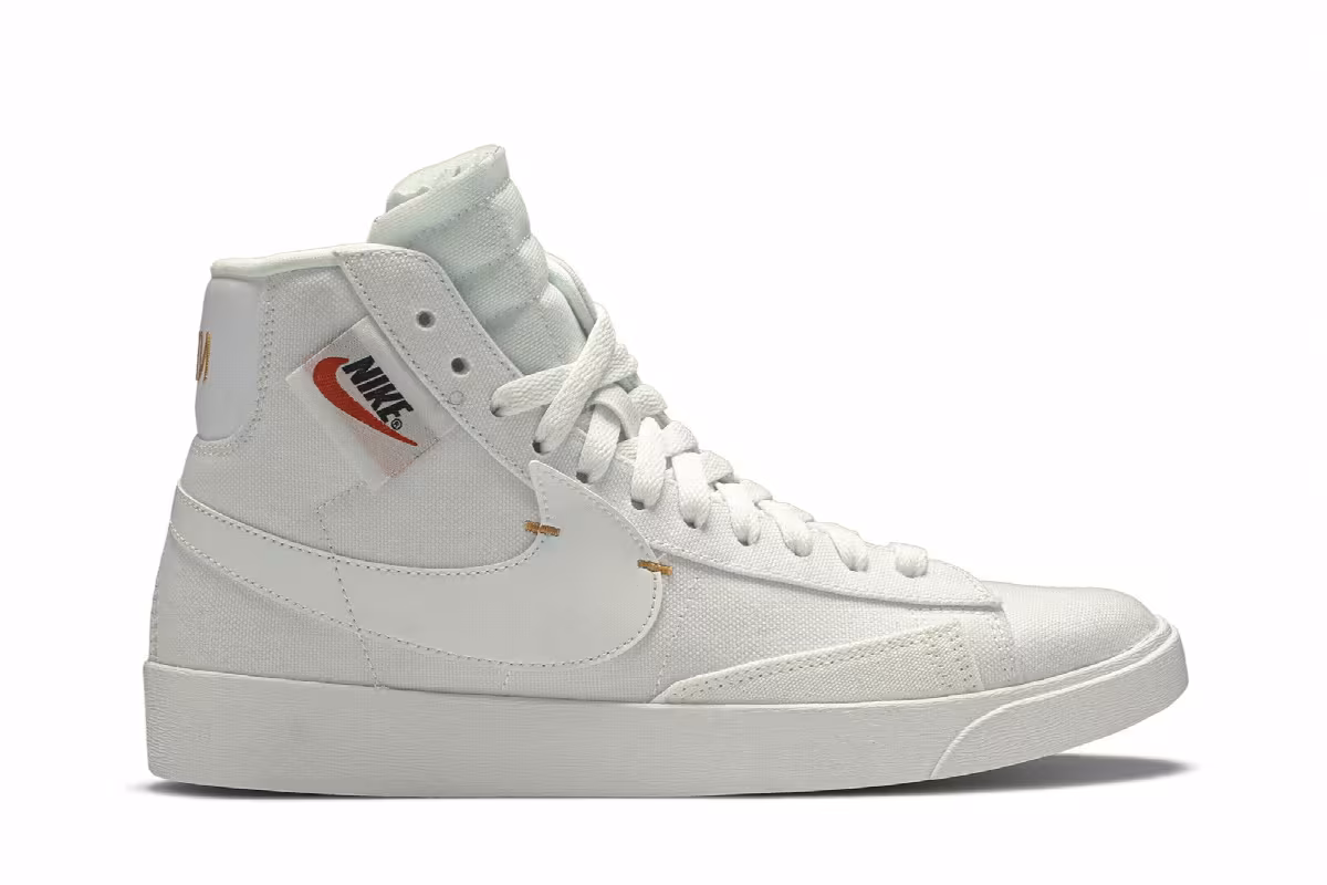 Nike Women's Blazer Mid Rebel Summit White, view 2