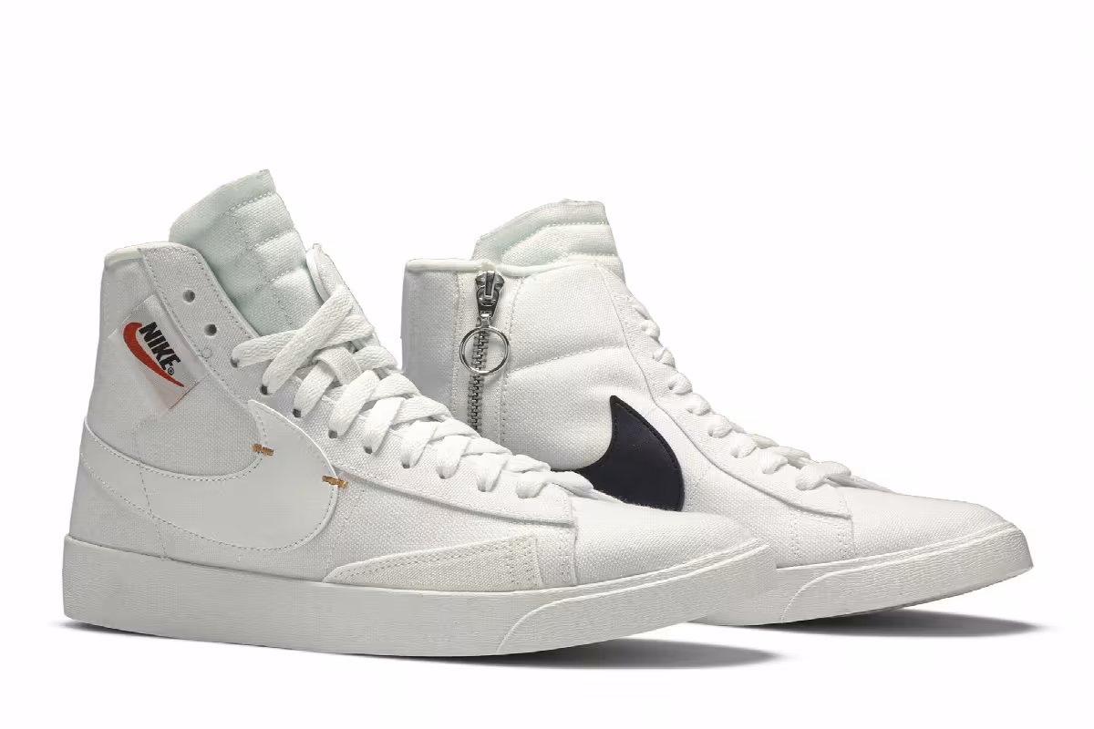 Nike Women's Blazer Mid Rebel Summit White, view 9