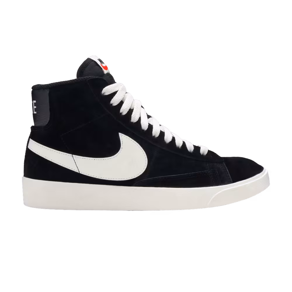 Nike Women's Blazer Mid Vintage Suede Black