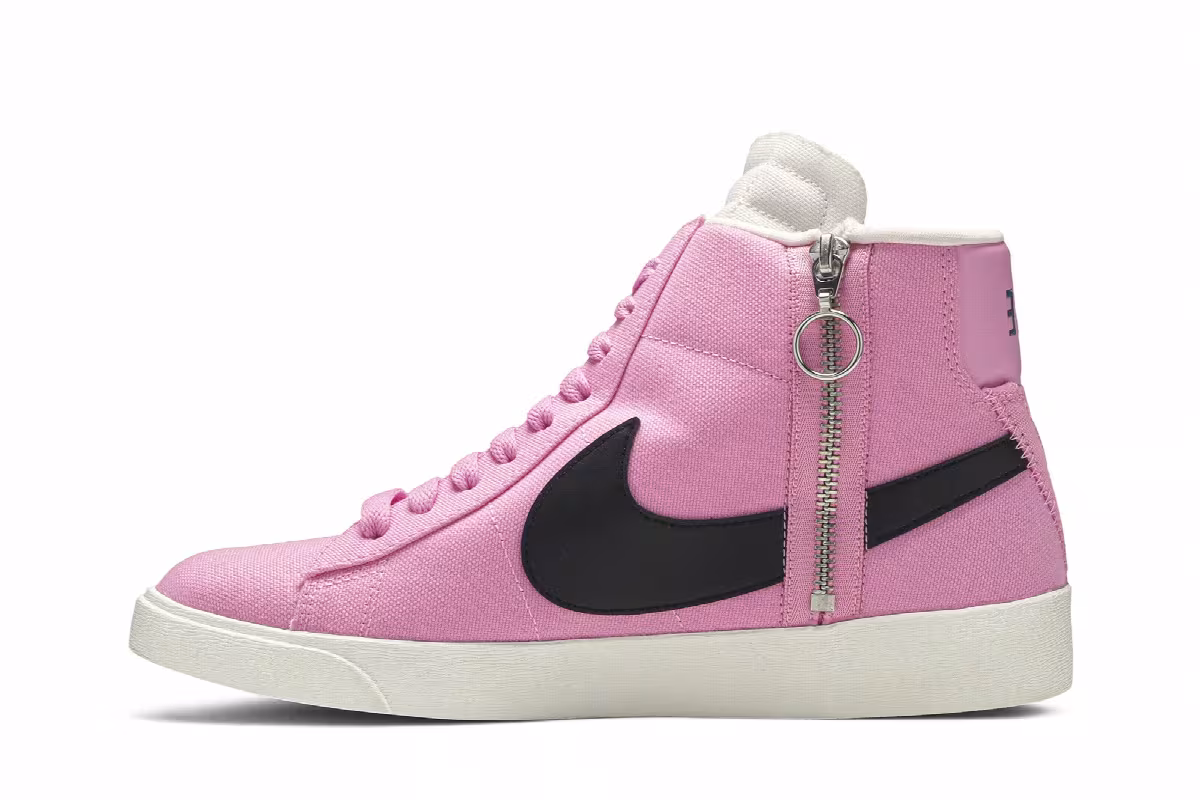 Nike Women's Blazer Rebel Mid Pink, view 4