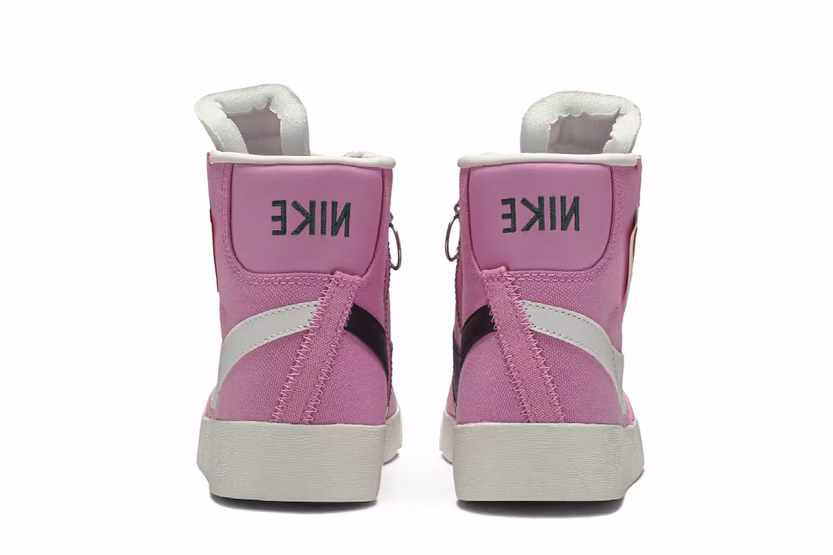 Nike Women's Blazer Rebel Mid Pink, view 7