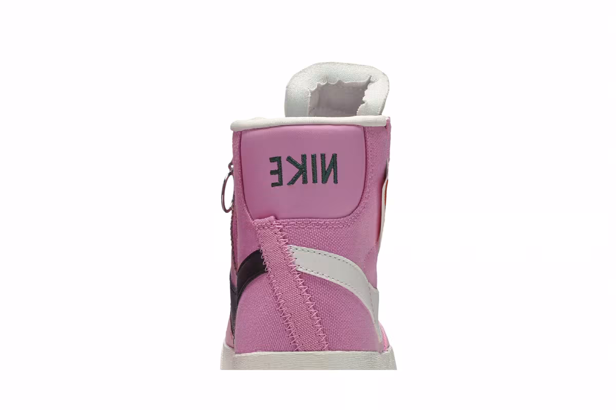 Nike Women's Blazer Rebel Mid Pink, view 8