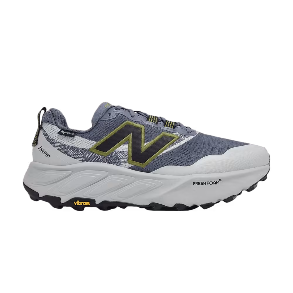 New Balance Fresh Foam X Hierro V9 GTX 2E Wide Green Blue