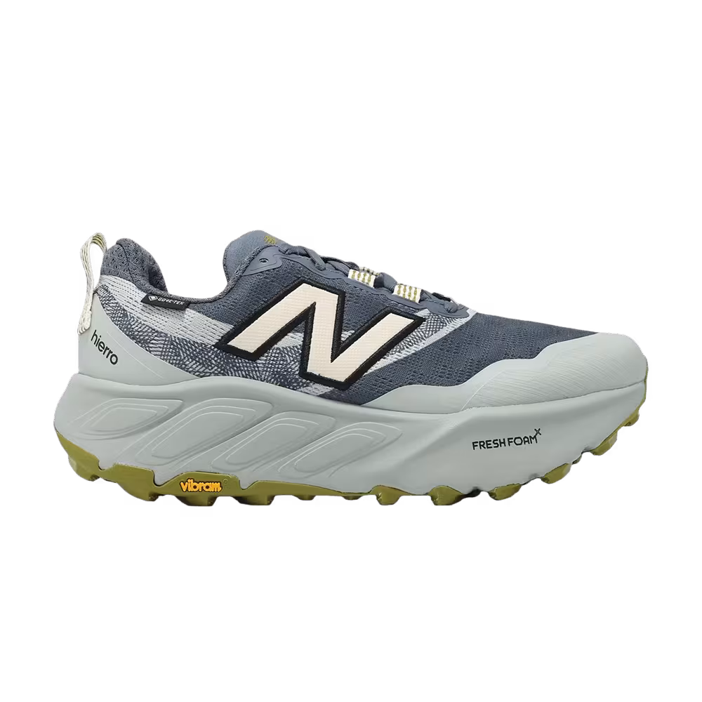 New Balance Women's Fresh Foam X Hierro V9 GTX D Wide Blue Green