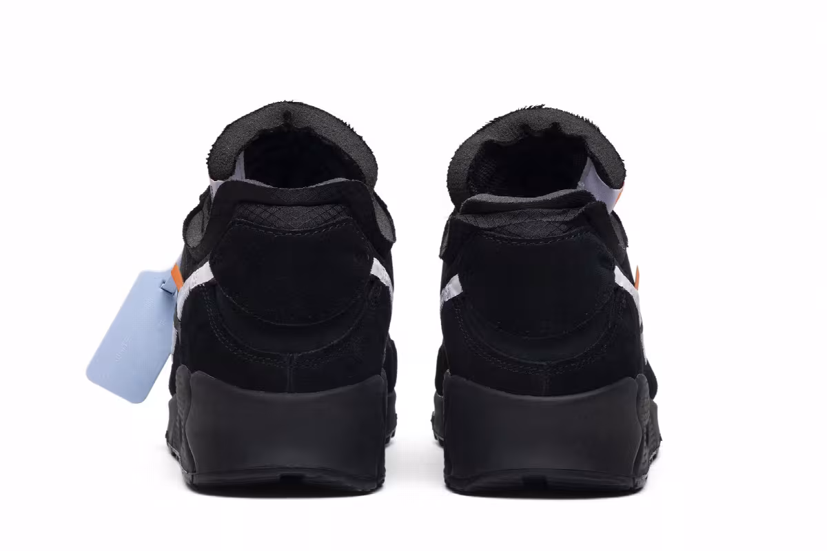 Off-White x Nike Air Max 90 Black, view 7