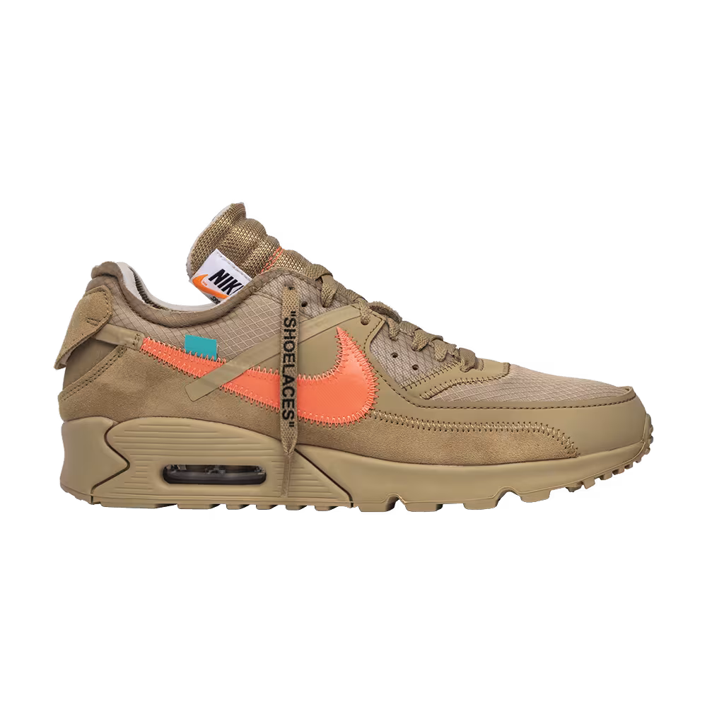 Off-White x Nike Air Max 90 Desert Ore
