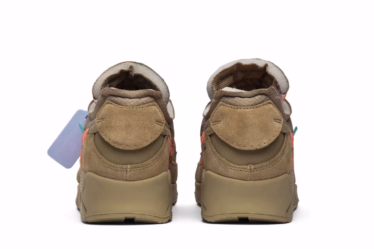 Off-White x Nike Air Max 90 Desert Ore, view 7
