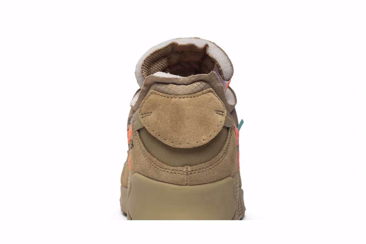 Off-White x Nike Air Max 90 Desert Ore, view 8