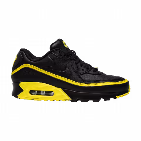 Undefeated x Nike Air Max 90 'Black Optic Yellow'