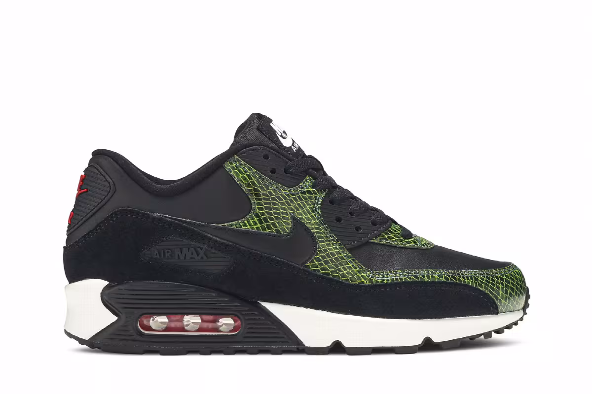 Nike Air Max 90 Green Python, view 2