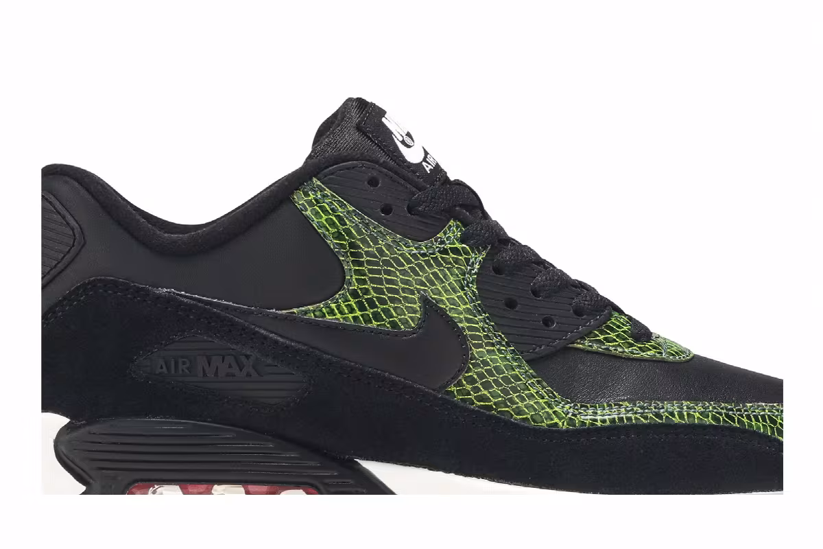 Nike Air Max 90 Green Python, view 3