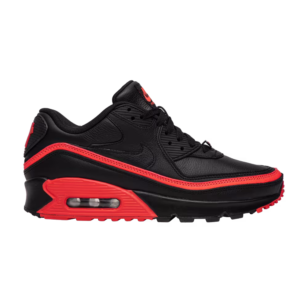 Undefeated x Nike Air Max 90 Black Solar Red