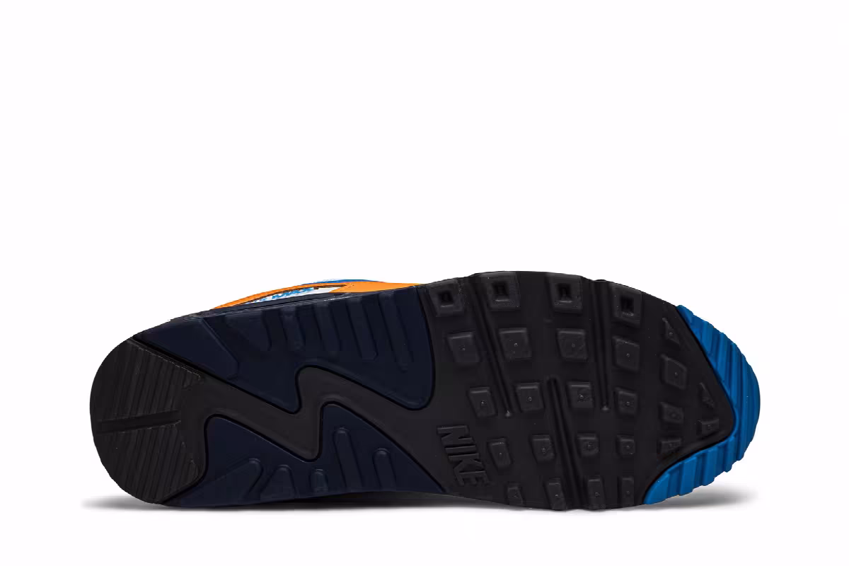 Nike Air Max 90 Orange Blue, view 5