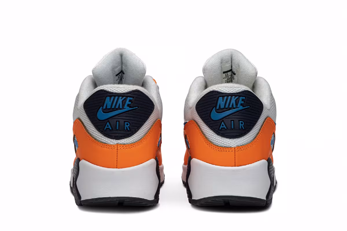 Nike Air Max 90 Orange Blue, view 7