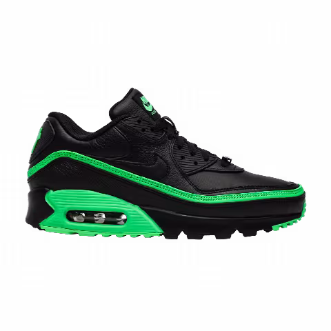 Undefeated x Nike Air Max 90 'Black Green Spark'