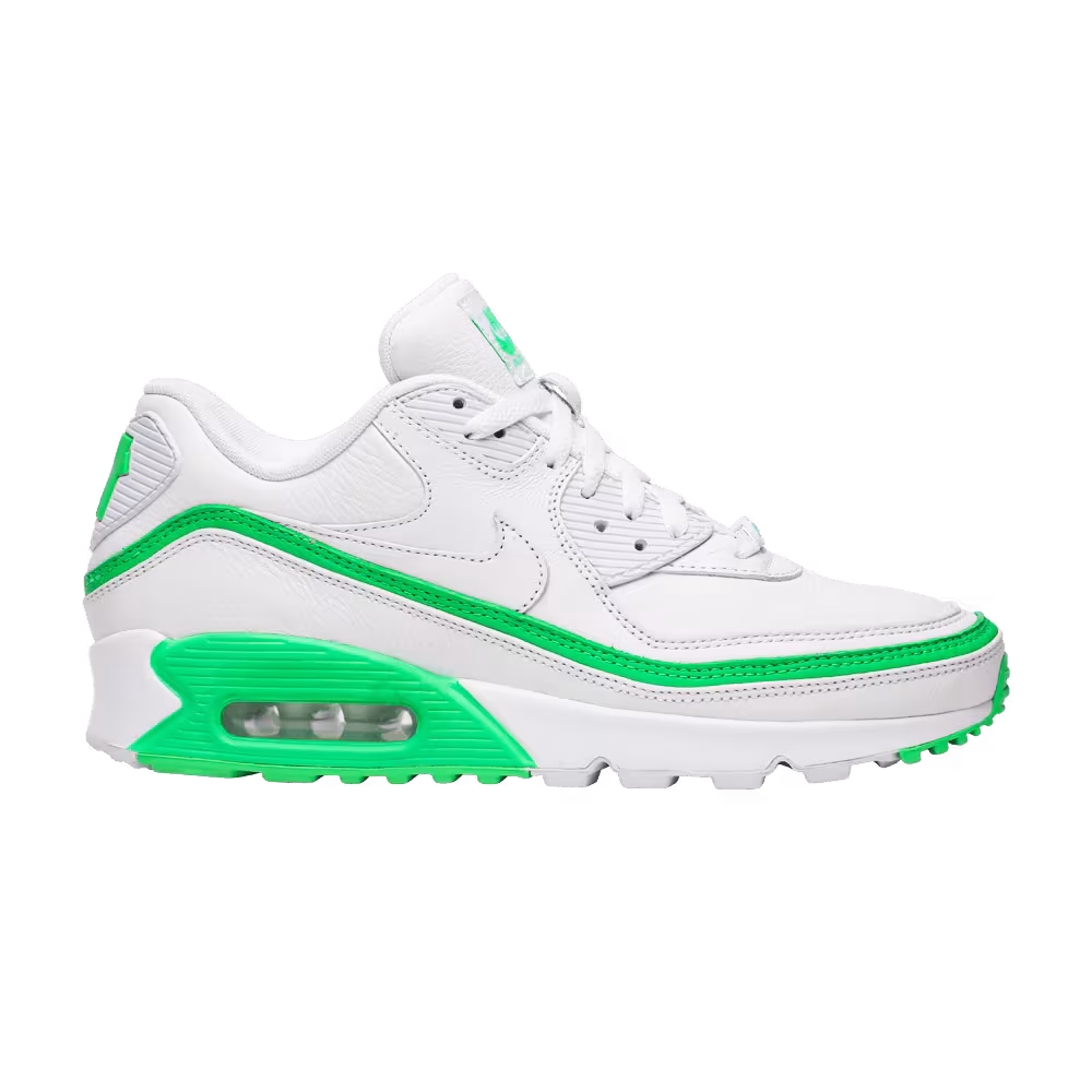 Undefeated x Nike Air Max 90 White Green Spark