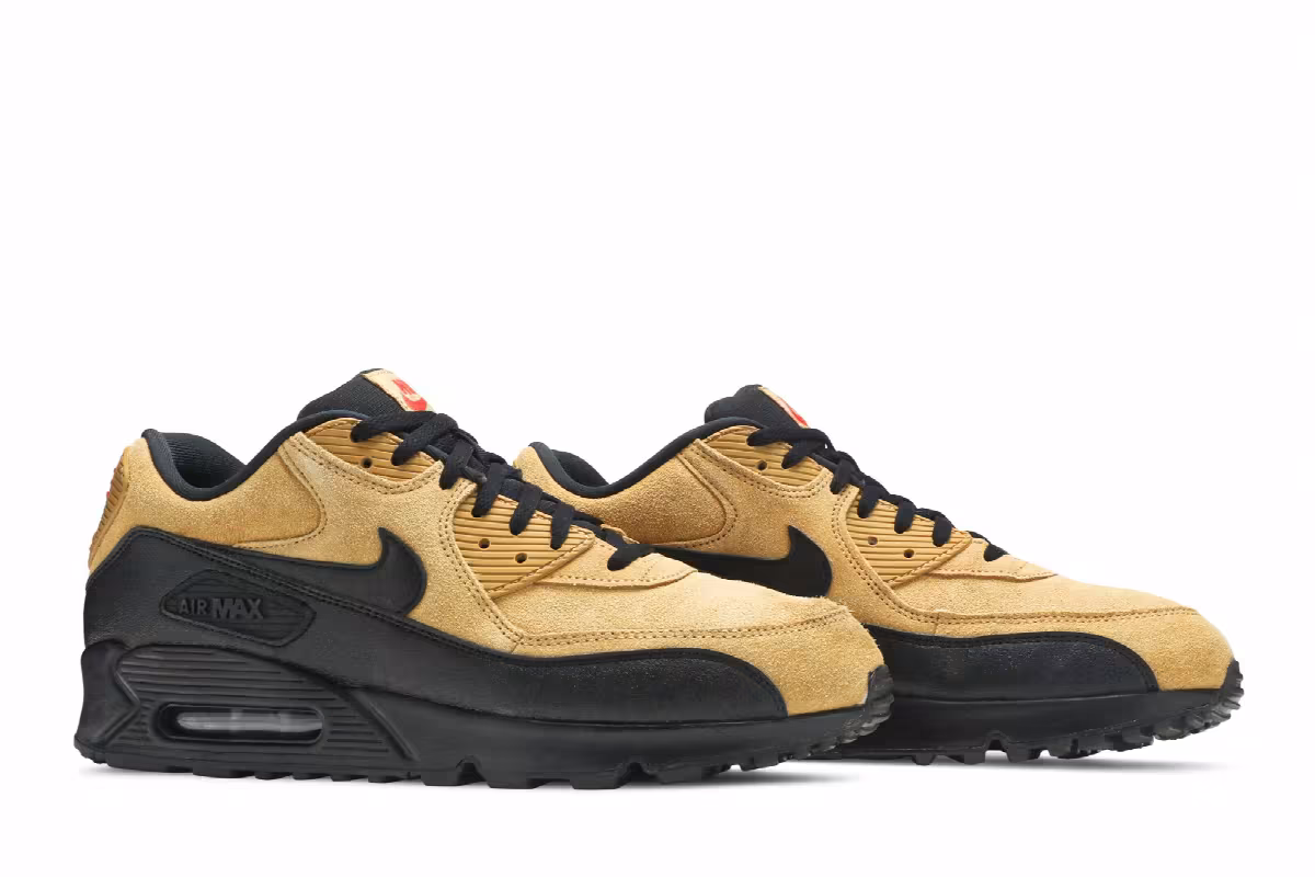 Nike Air Max 90 Wheat Black, view 9