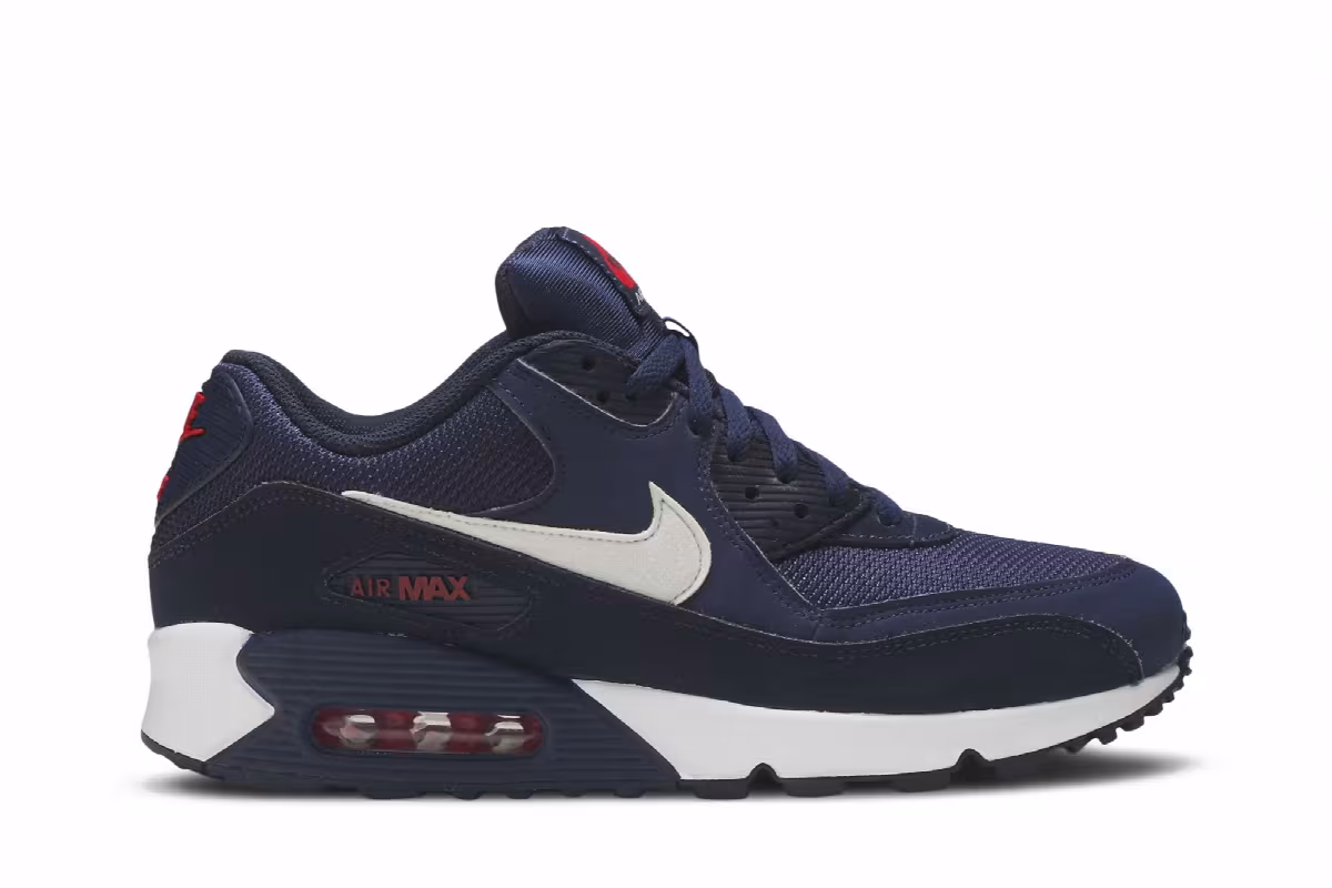 Nike Air Max 90 Essential Midnight Navy, view 2