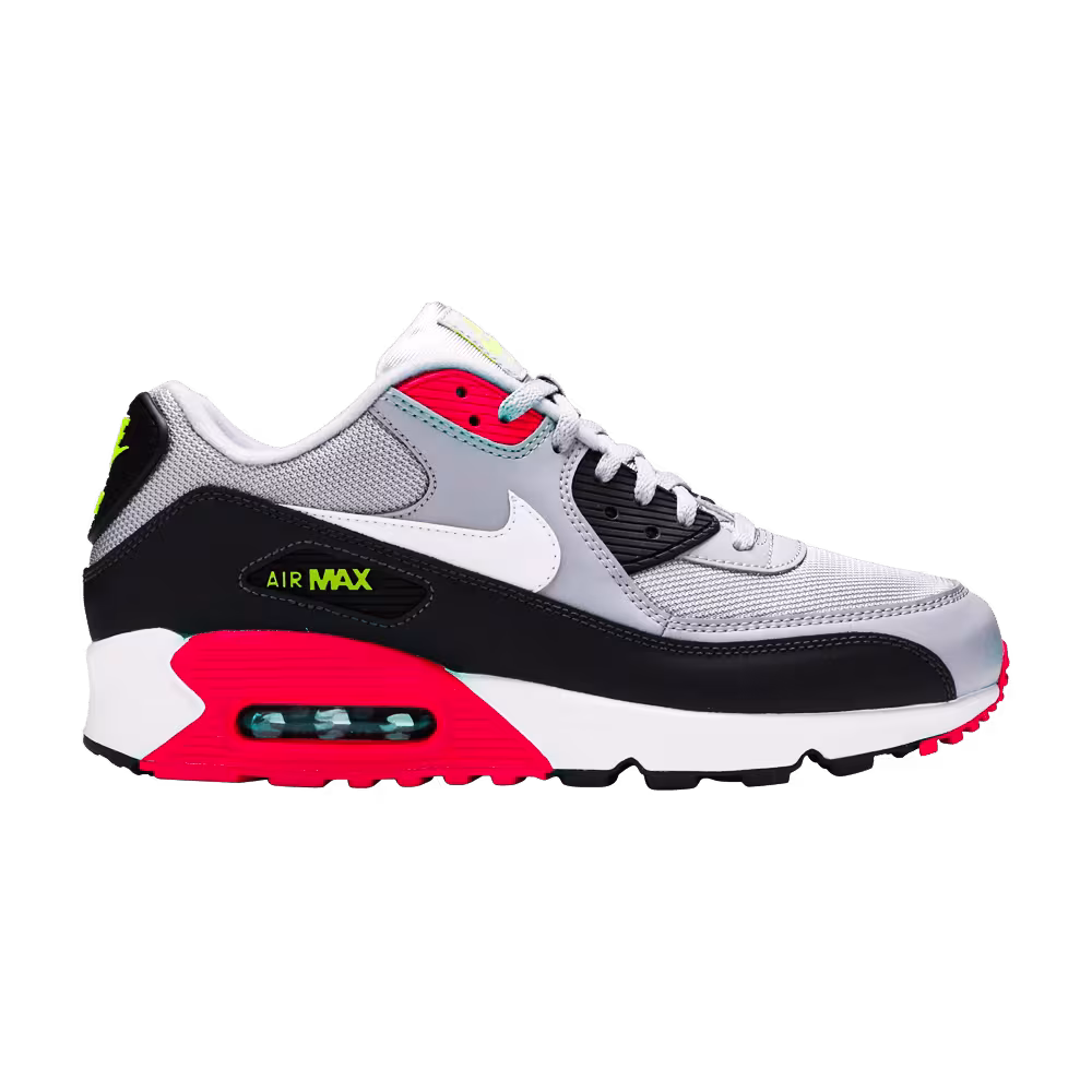 Nike Air Max 90 Essential Wolf Grey Rush Pink