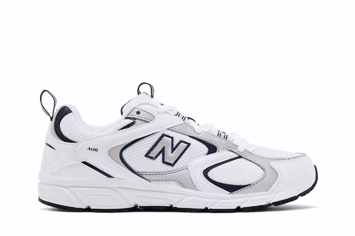 New Balance 408 Munsell White Natural Indigo, view 2