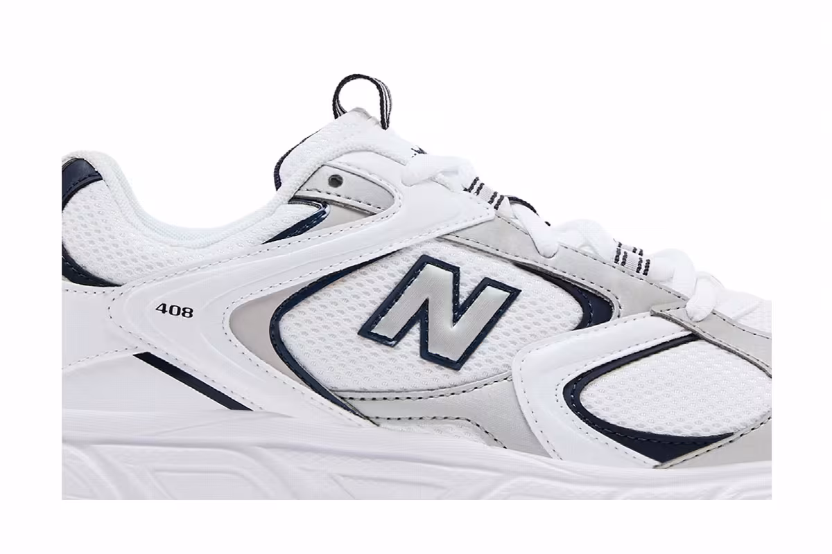New Balance 408 Munsell White Natural Indigo, view 3