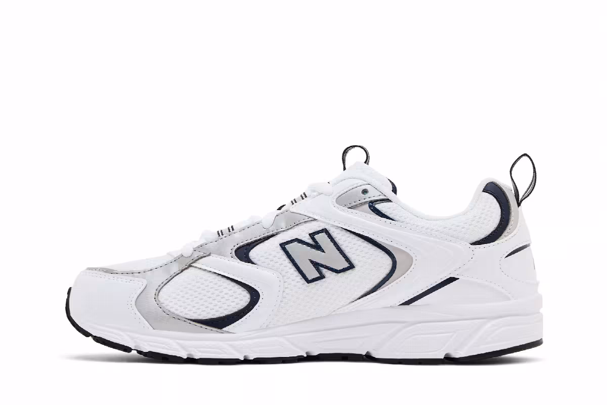 New Balance 408 Munsell White Natural Indigo, view 4