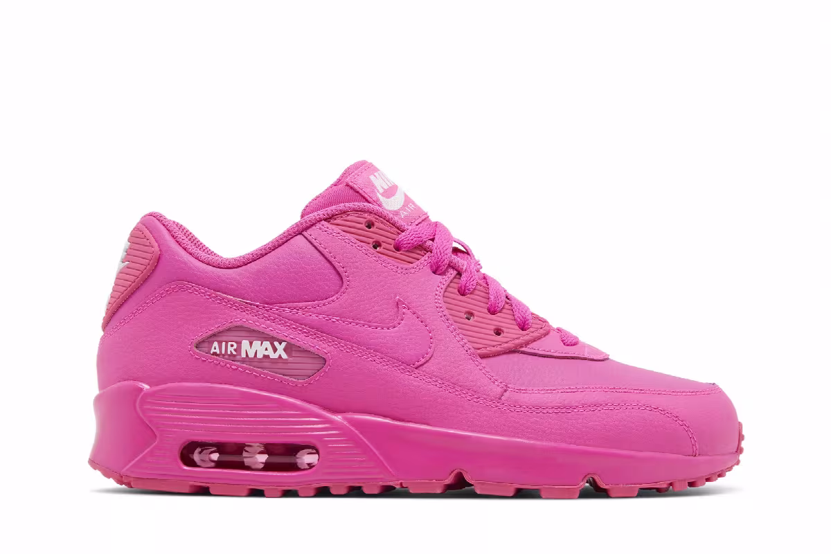 Nike Air Max 90 LTR GS Laser Fuchsia, view 2