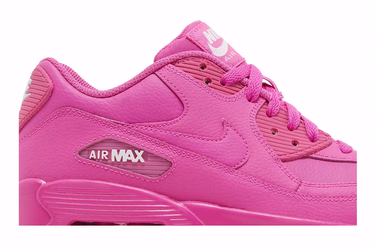 Nike Air Max 90 LTR GS Laser Fuchsia, view 3