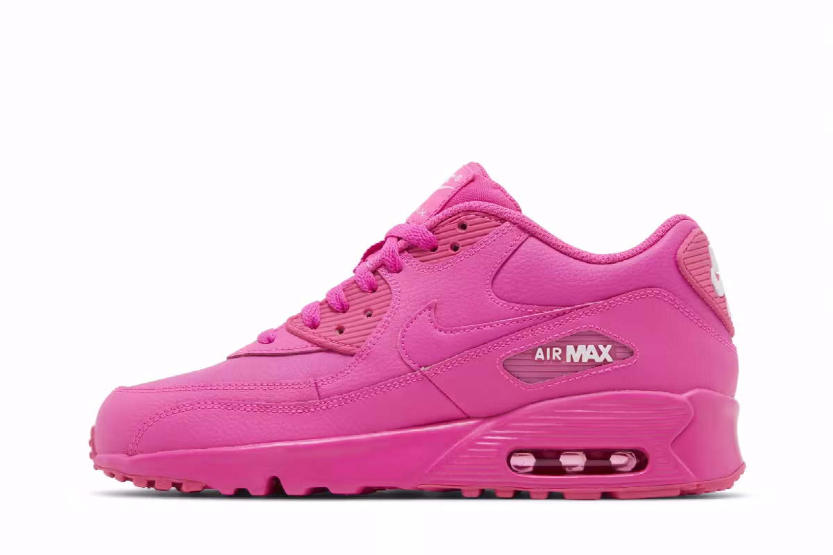 Nike Air Max 90 LTR GS Laser Fuchsia, view 4