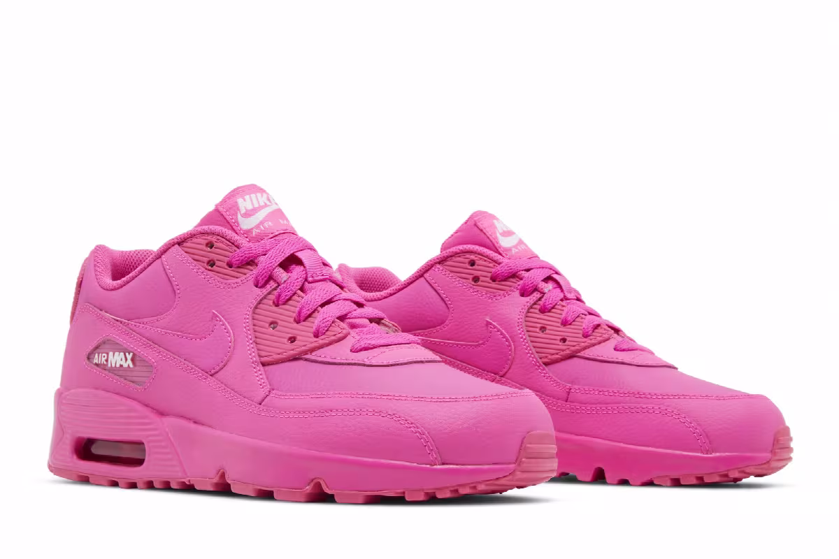 Nike Air Max 90 LTR GS Laser Fuchsia, view 9