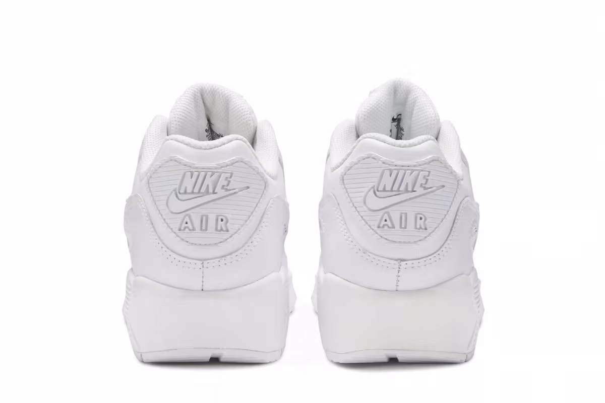 Nike Air Max 90 Leather GS White, view 7